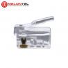 China MT-5050 RJ11 Modular Plug Gold Plated 4P2C RJ11 Cat3 Male Plug For Telephone Outlet wholesale