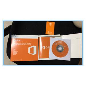 China Genuine Microsoft Office Professional 2016 Product Key Optional Language With DVD wholesale