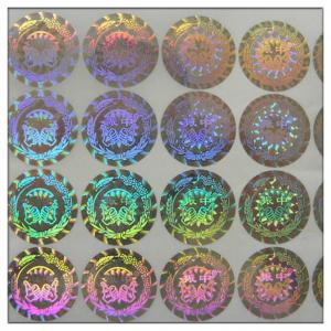 China Custom Colorful  Adhesive 3D Hologram Sticker,Factory Custom Reflective Logo Sticker Labels Hologram Sticker supplier