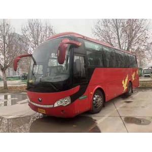 China New Arrival Yutong Brand Red Used Passenger Bus 2013 Year Manual Transmission wholesale