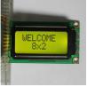 China 8X2 STN Postive Transflective COB 0802 LCD Module Display wholesale