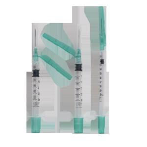 ISO Blood Gas Syringes Arterial Blood Collection Syringe 3ml 21G