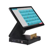 China All-in-One Dual Screen Android Foldable POS System for Restaurant and Retail Billing on sale