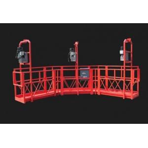 China Red Arc Adjustable High Working Steel Rope Suspended Platform Cardle for Construction supplier