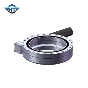 China IP66 Enclosed Long Life Hydraulic Worm Gear Slew Drive For Spider Mounted Platform supplier