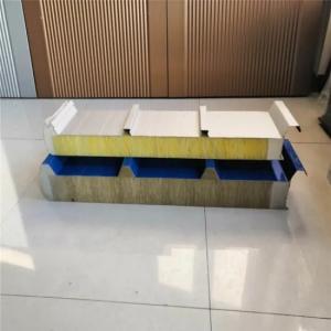 64kg/m3 Glass Wool Sandwich Panel Building Insulation Material