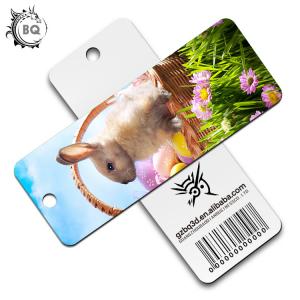 China Cartoon 3D Lenticular Bookmark , Custom Bookmark With Tassel Animal Style supplier