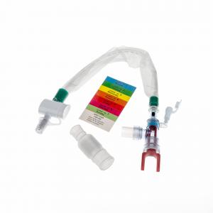 China 300mm L Piece Consumable Closed System Suction Catheter 10Fr For Adult wholesale