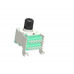 11mm Rotary Singal Turn Potentiometer Knurled Shaft PCB Lug 500VAC  Quald Unit horizonal mounting type