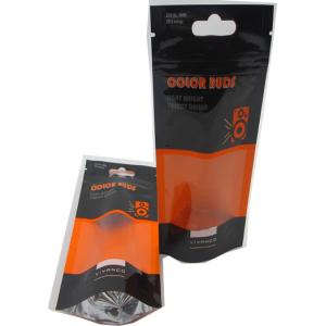 China Custom Printed Ziplock Bags , Foil Stand Up Zip Pouch None Leakage wholesale