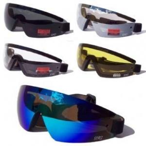 China Outdoor Sports Night Riding Glasses PVC Frame PC Lens Anti Fog Coated supplier