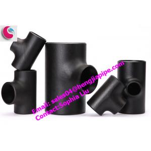 China ANSI B16.9 pipe fittings pipe tee supplier