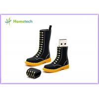 China Black Boots Cartoon USB Flash Drive  Memory Thumb Drive FOR Student on sale