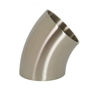 China Metal Nickel Alloy Inconel 600 High Quality 45 Degree Butt Welding Elbow  ASME B16.9 1 To 24 Inch Silver supplier