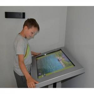 24" inch led desk display,digital signage with touch screen,interactive multi touch table