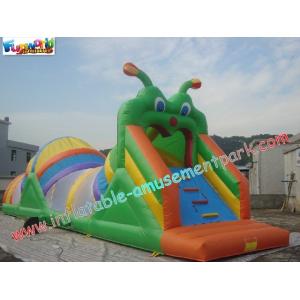 Commercial Inflatables Obstacle Course , Inflatable Obstacle Tunnel Games With CE / EN14960