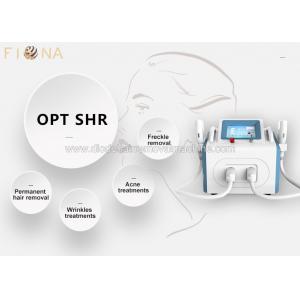 China Portable newest shr ssr aft opt super hair removal skin care beauty machine supplier