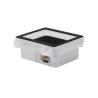 China Fixed Mount Embedded Barcode Scanner White QR Code Reader Wiegand wholesale