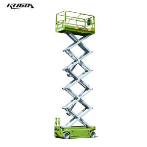 China Self Propelled Mobile Scissor Lift Table Platform Height 10m Manlift MEWP supplier