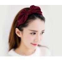 Wide Graceful Hair Accessories Hair Bands Lady Daily Use Big Bow Hair Band