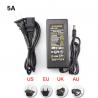 China AC to DC 12V 24V 1A 2A 3A 5A 6A 8A Switching Power Supply Charger Adapter 5.5x2.5mm EU US AU UK Plug wholesale