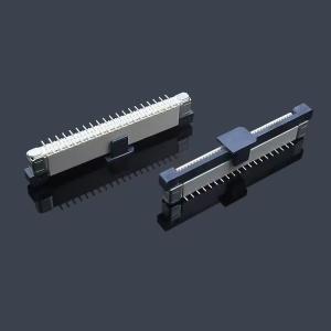 China 0.5mm Pitch 10p 20p 30p 40p SMD Flat Socket FPC / FFC Connecteur FPC FFC Connecteurs de câble PCB supplier