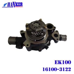Shockproof Heat-Resist EK100 Water Pump Hino Diesel Engine 16100-3122