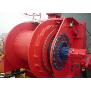 China 30T High Power And Slow Speed Hydraulic Crane Winch For Offshore supplier