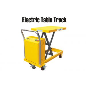 500kg Loading Electric Lift Table , Industrial Lift Tables Customized Size