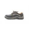 Low Ankle Lightweight Industrial Safety Shoes With Embossed Action Leather Upper