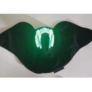 China ResidentEvil Cosplay led Mask  Breathable Bar party music EL LED  face mask Nightclub Flashing Light Up led Mask el Mask supplier