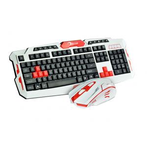 Laptop Wireless Gaming Mouse And Keyboard Combo With Water Resistant Design