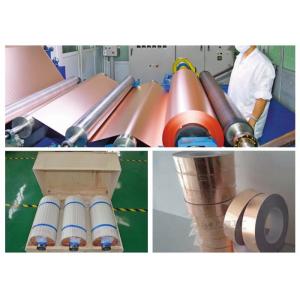 China IPC - 4562 Rolled Annealed Copper Foil , 0.025um Roughness RTF Copper Foil supplier