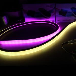 China Topview Square 7 color changing addressable digital dmx ws2811 led neon flexible strip supplier