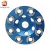 China 4 - 7 Inch Crown Segment Diamond Cup Wheels For Hard Concrete Floor Grinding wholesale