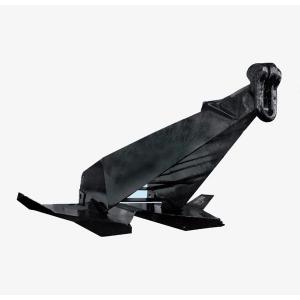 Stockless Black Painted Vessels Marine Boat Anchors