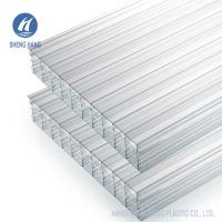 8 Wall 25mm 50 Micron Multi Wall Polycarbonate Sheet Clear Roof Panel Lightweight