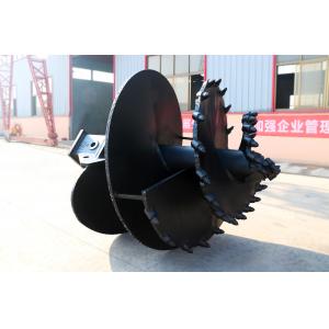 Exploration Pilling 450mm 3000mm Drilling Rig Tool Construction Earth Auger Drill Bit