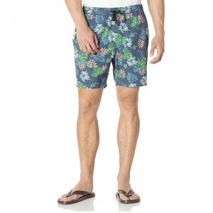 China Quick Dry Polyester Men'S 7 Inch Inseam Swim Shorts Trunks With Pockets supplier