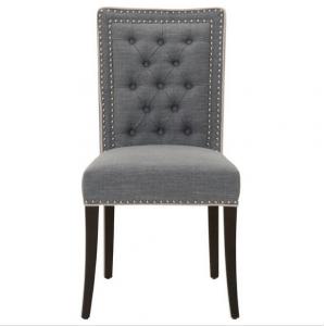 China High quality dining chair oak dining chairs,studded  grey dining chairs pictures of dining table chair supplier