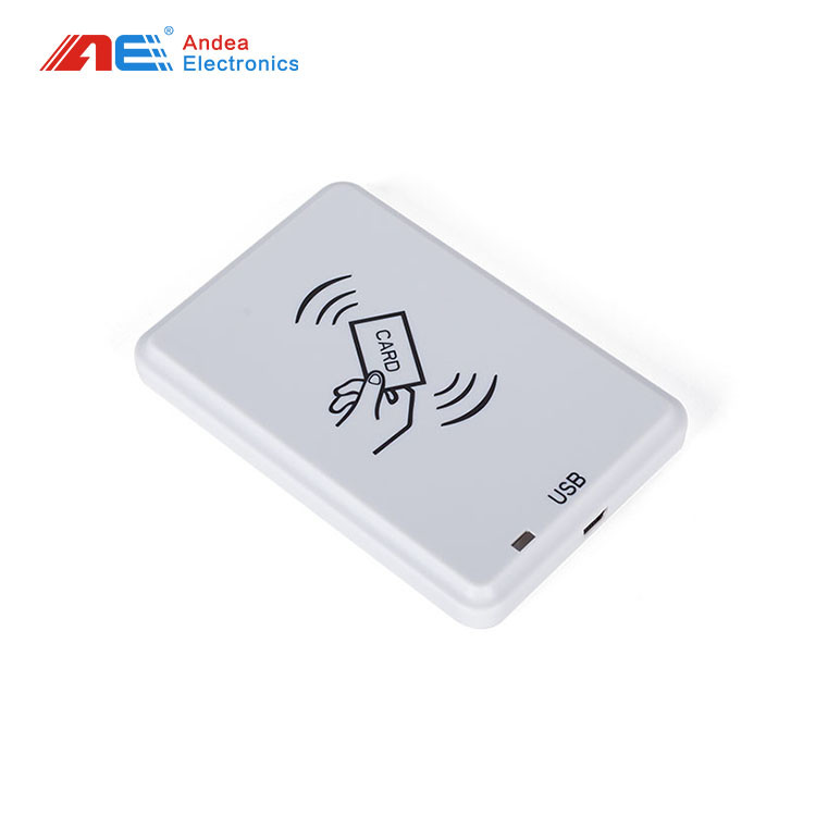 China Бесплатное API 13,56mhz RFID IC UID Reader USB Port Smart Card Reader Двухцветный светодиодный читатель Поддержка машины Windows Linux Android on sale