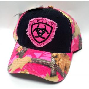 Team Realtree Womans Baseball Cap Pink Camouflage Ballcap Strapback Closure