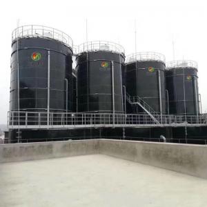 Producción de electricidad de la planta del biogás del sistema del digestor del biogás