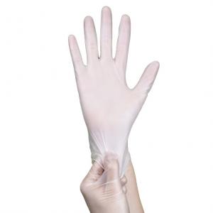 Prenda impermeable disponible biodegradable de los guantes del hogar del PVC del guante del vinilo del PVC