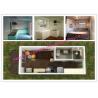 Portable Prefab Container Homes With Interior Decorations Bedroom / Bathroom /