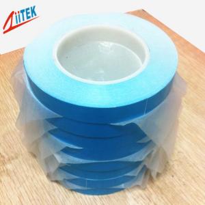 China Blue Low Thermal Impedance Thermal Adhesive Tape for Bonding Heat Dissipation Fins 10 x 400' Sizes 0.8 W/mK supplier