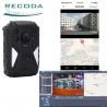 Night Vision 4G Body Worn Video Camera GPS Tracking With Wide Angle 140 Degree