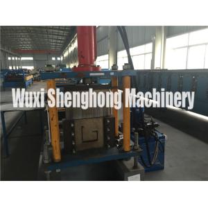 China Modernized U / J Channel Roll Forming Machine Pre Punch Operation supplier