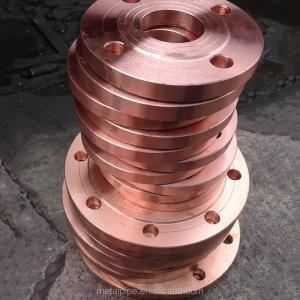 China Slip-On flange connector Copper and nickel flanges ASTM B466 UNS C70600 Size 10inch 150#-2500# Slip-On flange supplier