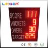 China Waterproof Iron Cabinet Portable Electronic Cricket Scoreboard Low Power Consumption wholesale